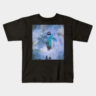 Inshallah XXVII: Blu Jesus Kids T-Shirt